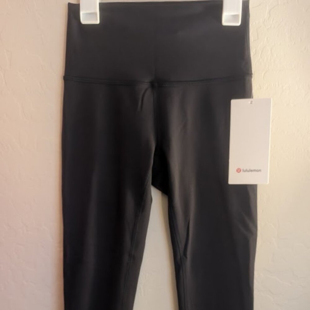 Wunder Train High-Rise Tight 25", Black, Sz 4 NWT